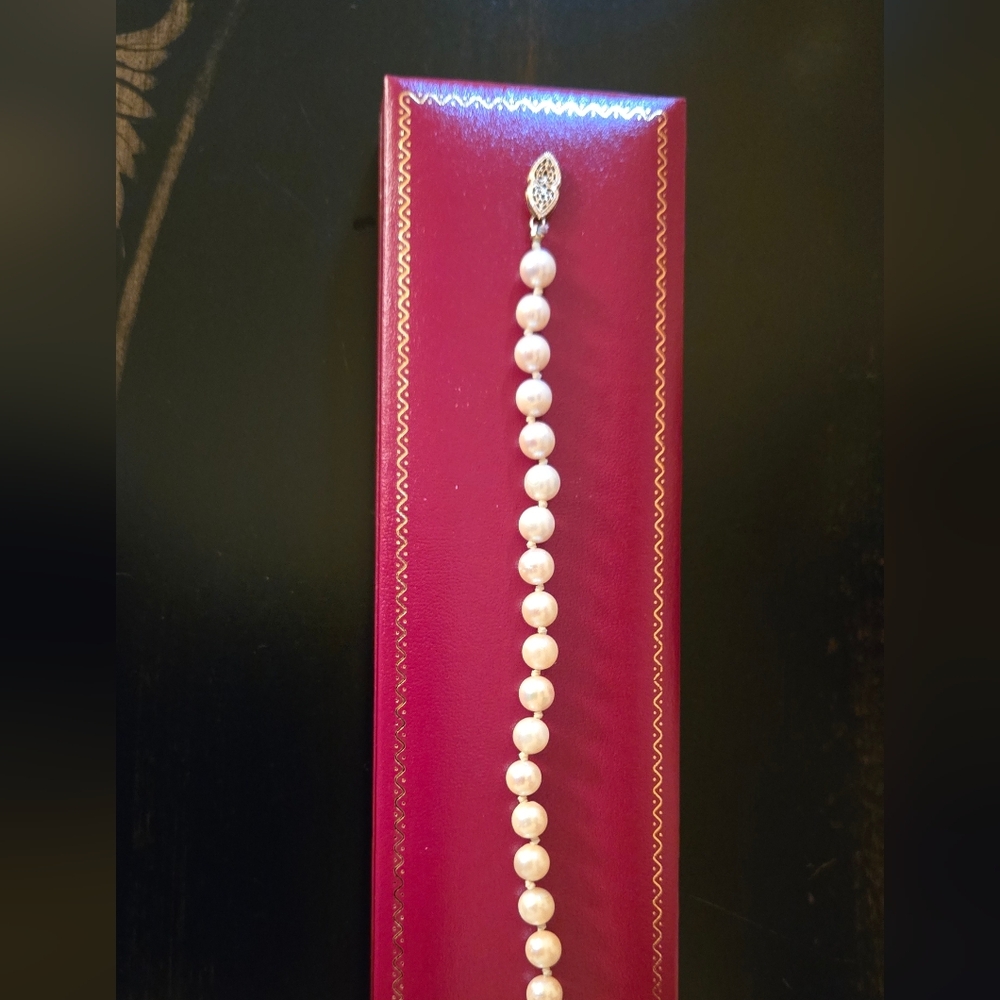 Antique Pearl Bracelet